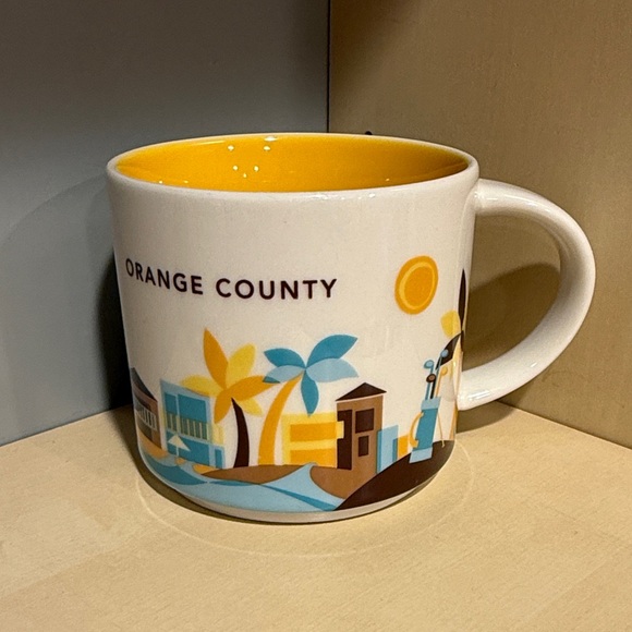 Other - Starbucks Orange County You Are Here Collection Ceramic Mug 14oz. 2016
